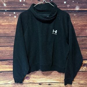 Under Armour Black Cowl Neck Pullover